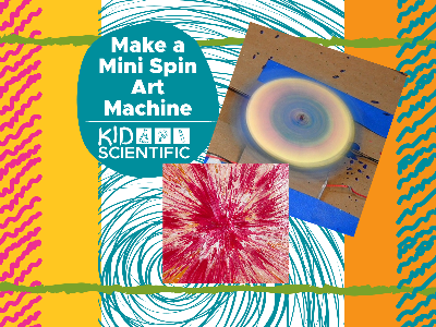 Make a Mini Spin Art Machine Workshop (4-9 Years)