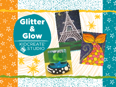 Kidcreate Studio - Eden Prairie. Glitter & Glow Weekly Class (5-12 Years)
